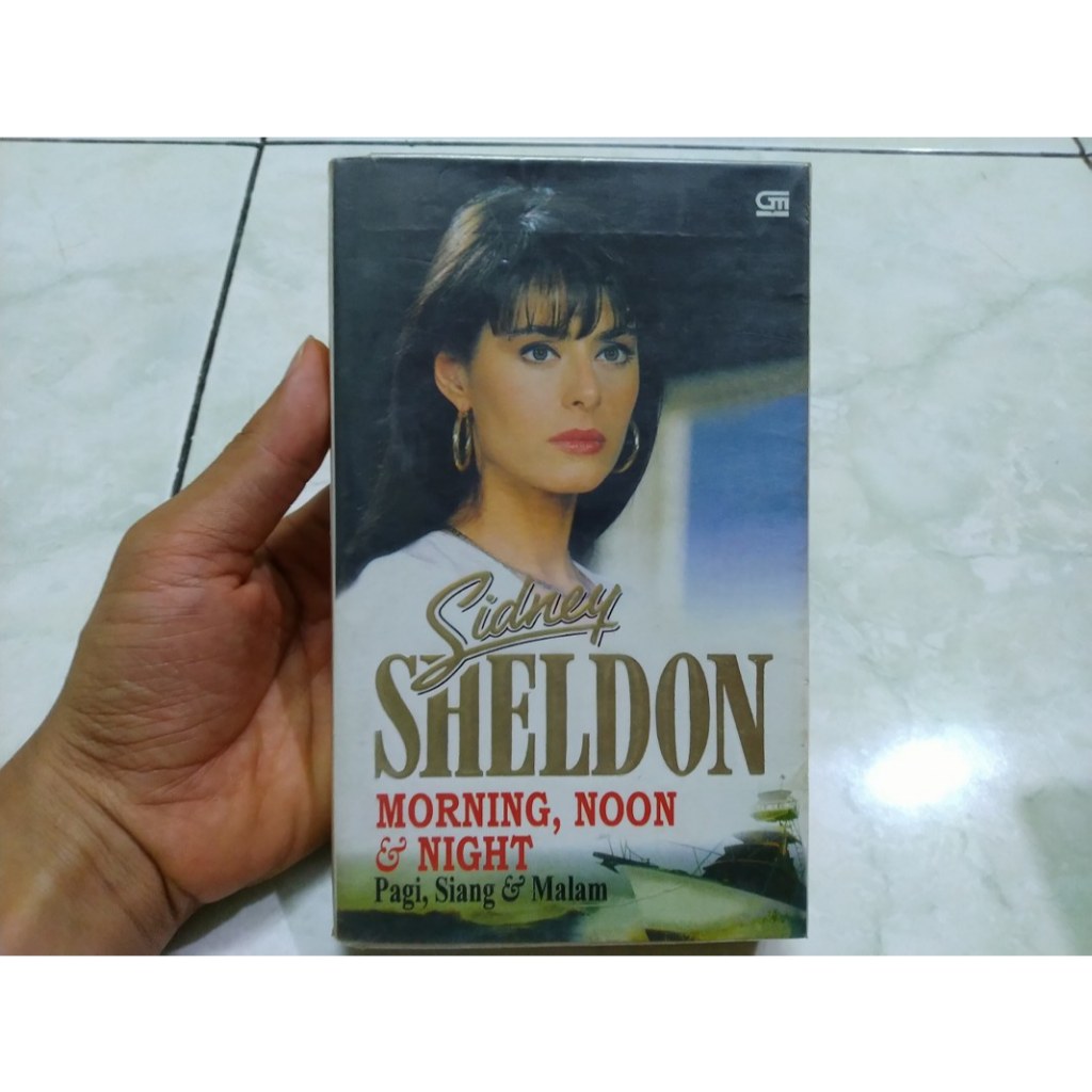 Novel Morning Noon And Night - Pagi Siang Dan Malam - Sidney Sheldon - Gramedia