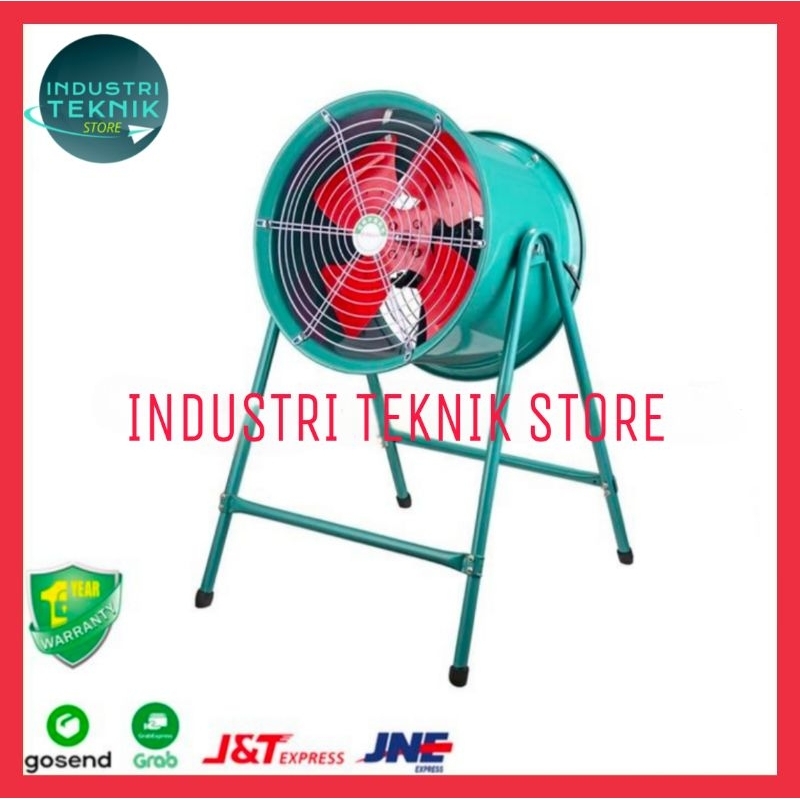 Blower Portable Axial 18" Extra Low Nose Fan Blower Axial Berkualitas