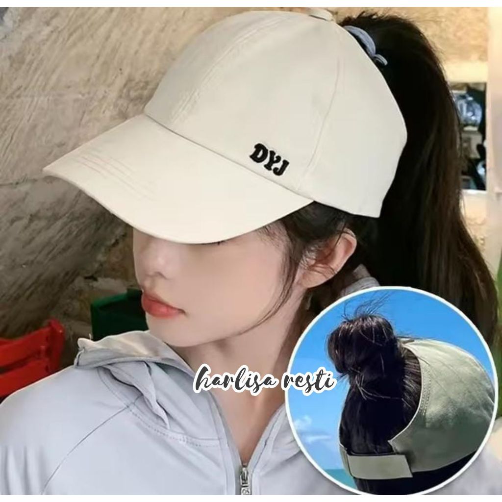 Topi Olahraga Wanita Fashion Korea Topi Sport Wanita Anti Panas Topi Sport Hijab