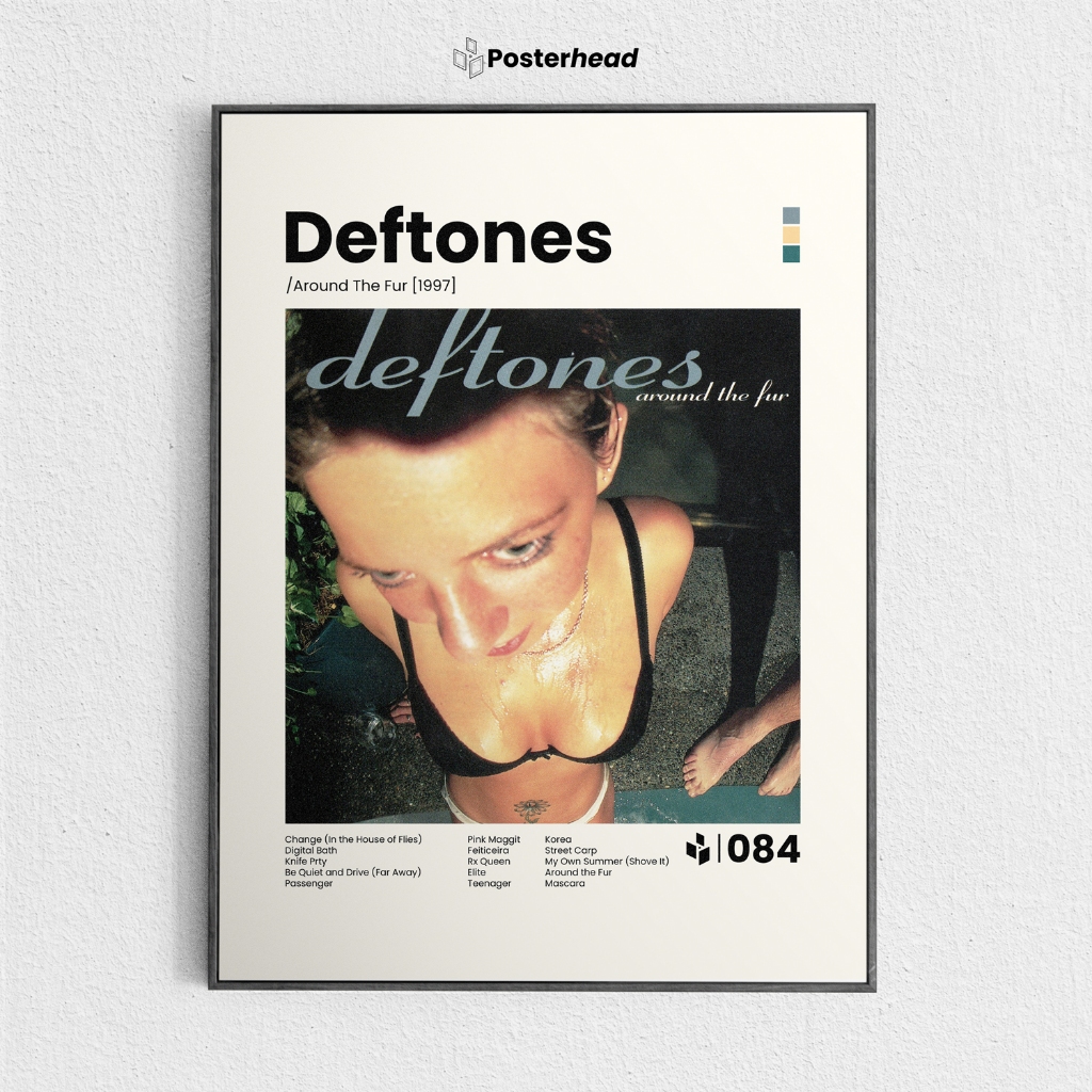 Poster Deftones - Around The Fur - Frameblock - Posterhead