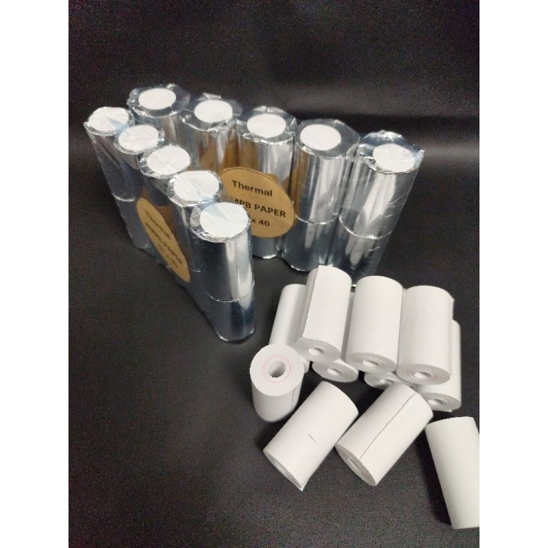 

Isi 10 Roll Kertas Struk Kasir/Kertas Kasir Murah/Label Struk HVS/Stationery/Thermal
