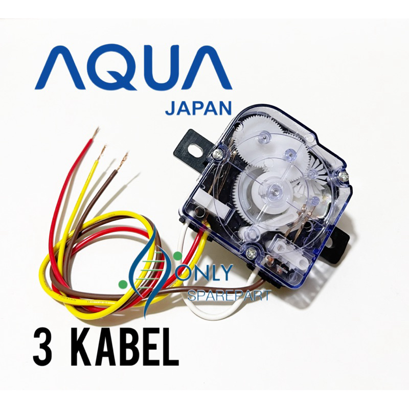 TIMER WASH MESIN CUCI AQUA 3 KABEL - TIMER MESIN CUCI AQUA 2 TABUNG