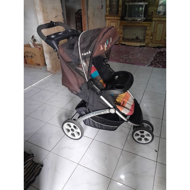 pliko cabino stroller kereta bayi bisa lipat