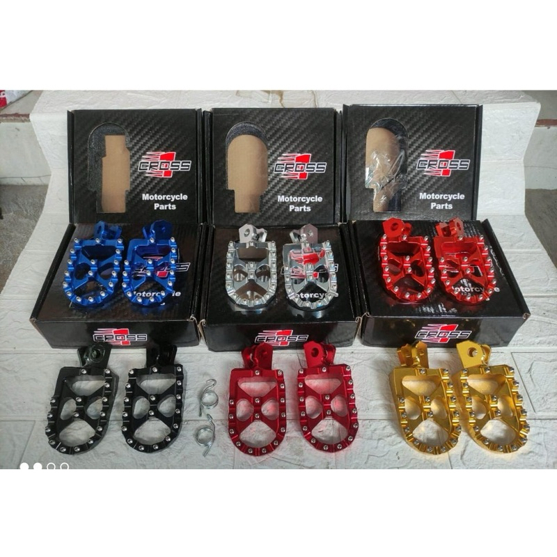 footstep / injakan kaki universal klx crf  cnc / CROSS 1