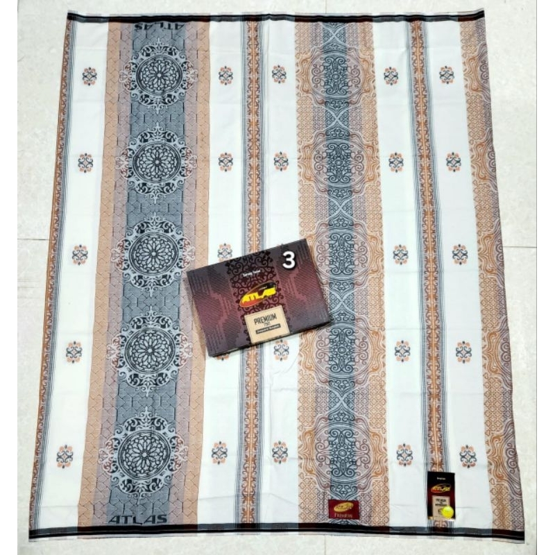 sarung atlas premium 790 gold jaguard songket