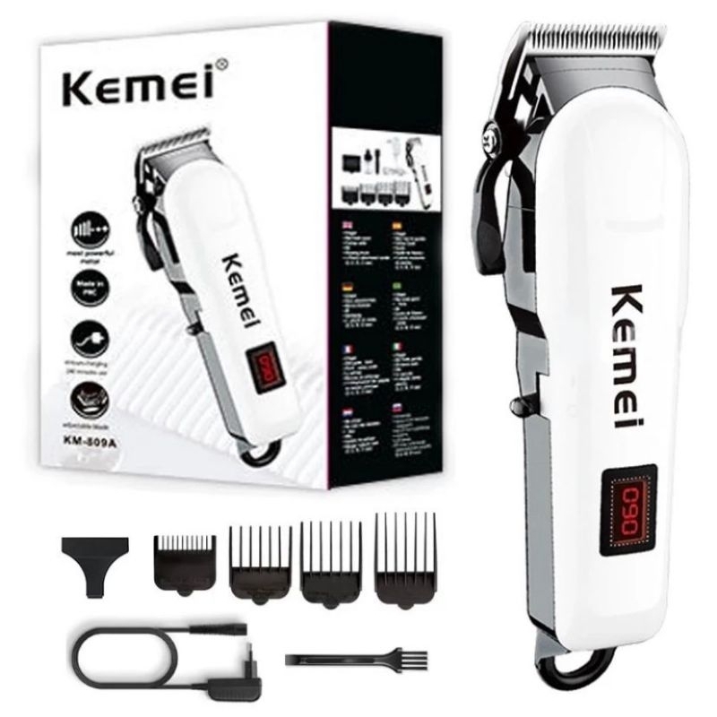 Hair Clipper Kemei KM-PG809A / KM 809A / KM PG809A Alat Mesin Cukur Rambut / Alat Potong Rambut
