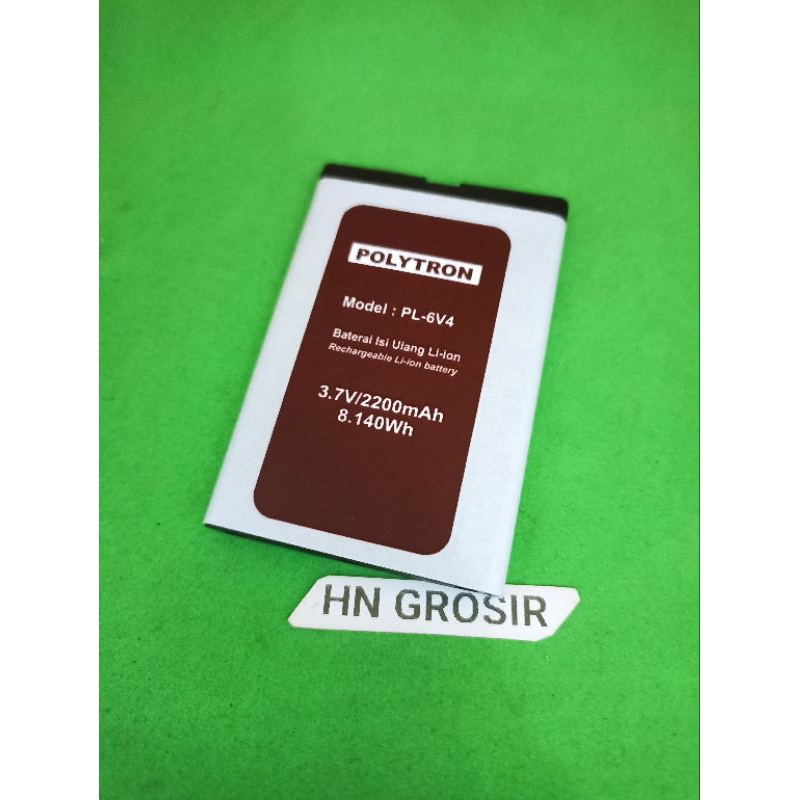 Baterai Polytron PL-6V4 Polytron Candybar C24E C200 C285 battery batre hp