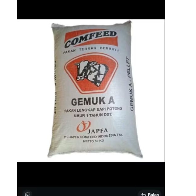 pakan sapi gemuk A  japfa 50kg