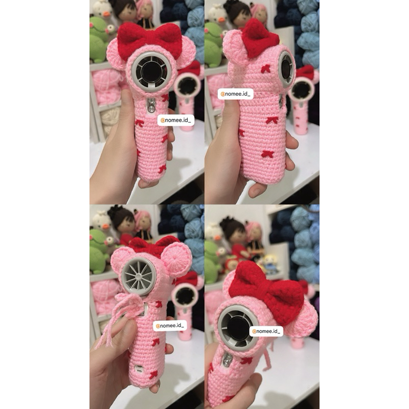 jisulife life 9 / goojodoq gfs007/gfs017 crochet sleeve fan  (handmade)