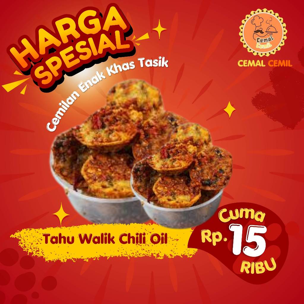 

Spesial Tahu Walik Bonus Chili Oil