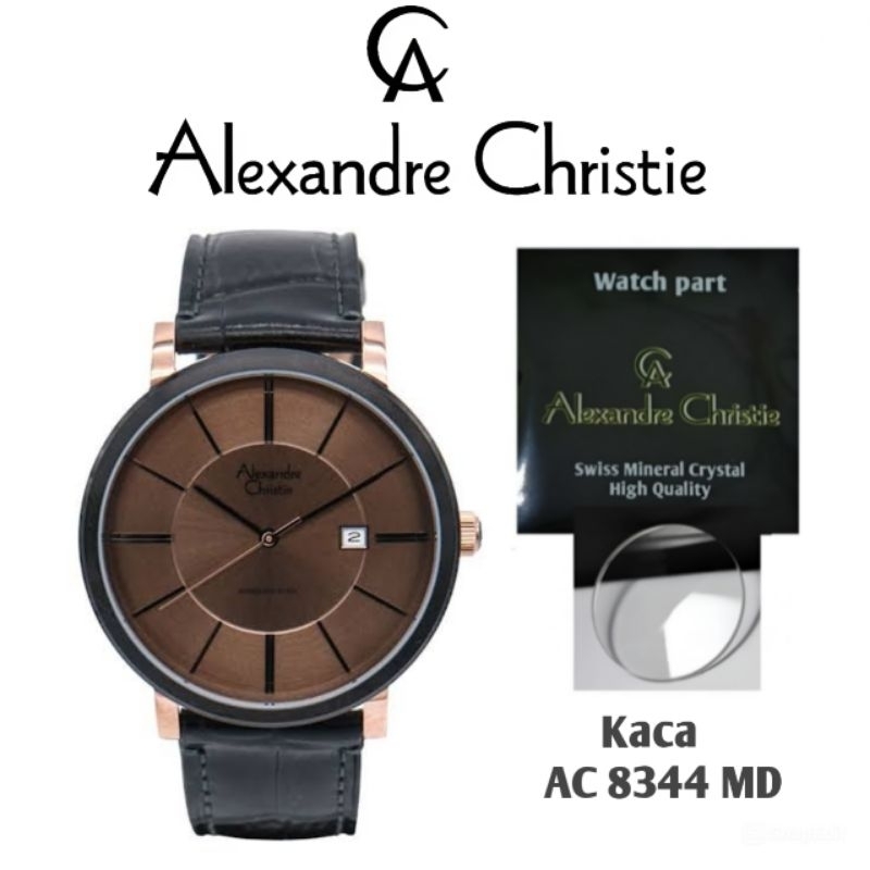 Kaca Jam Tangan Alexandre Christie Type AC 8344 MD High Quality