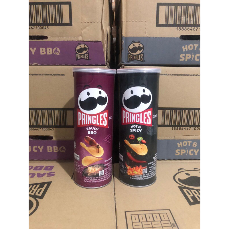 

Pringless 102g Saucy Bbq Hot&Spicy