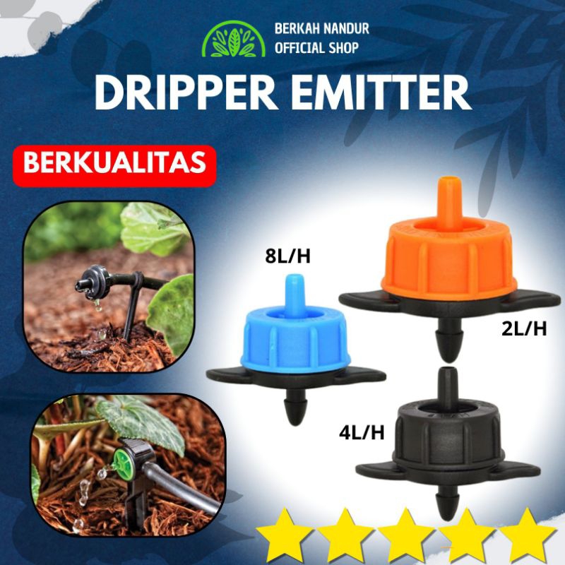 Dripper Emiter Irigasi Tetes Emitter