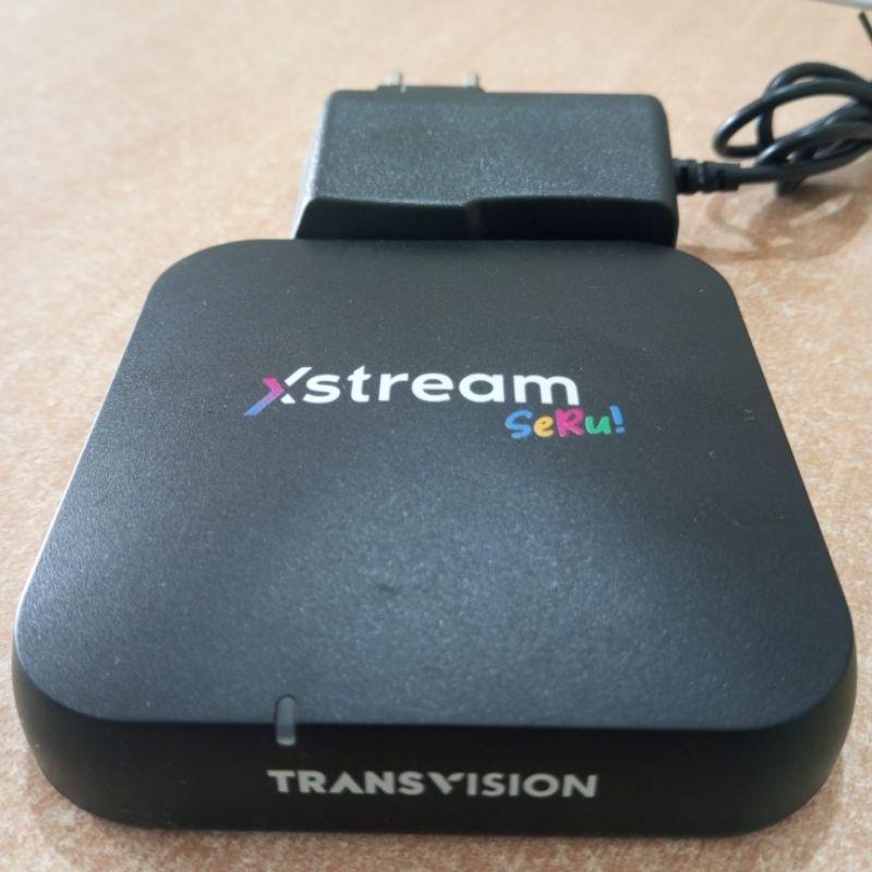 STB TRANSVISION XSTREAM SERU ORIAN BELUM DI ROOT