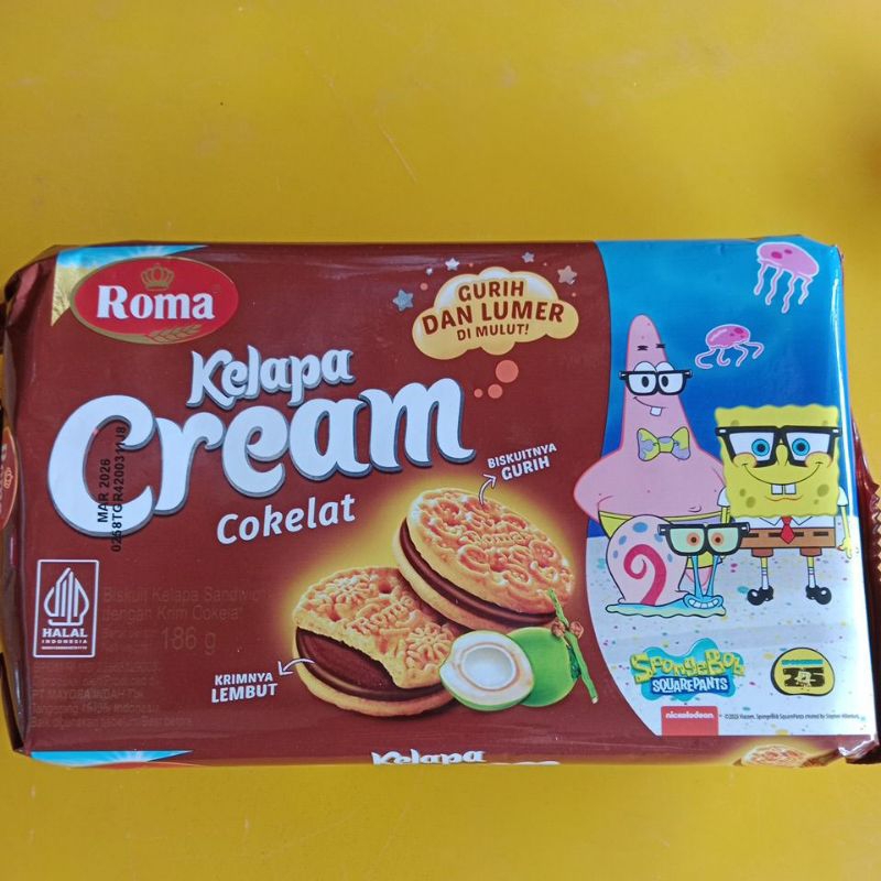 

Roma Cream Cokelat 186gr