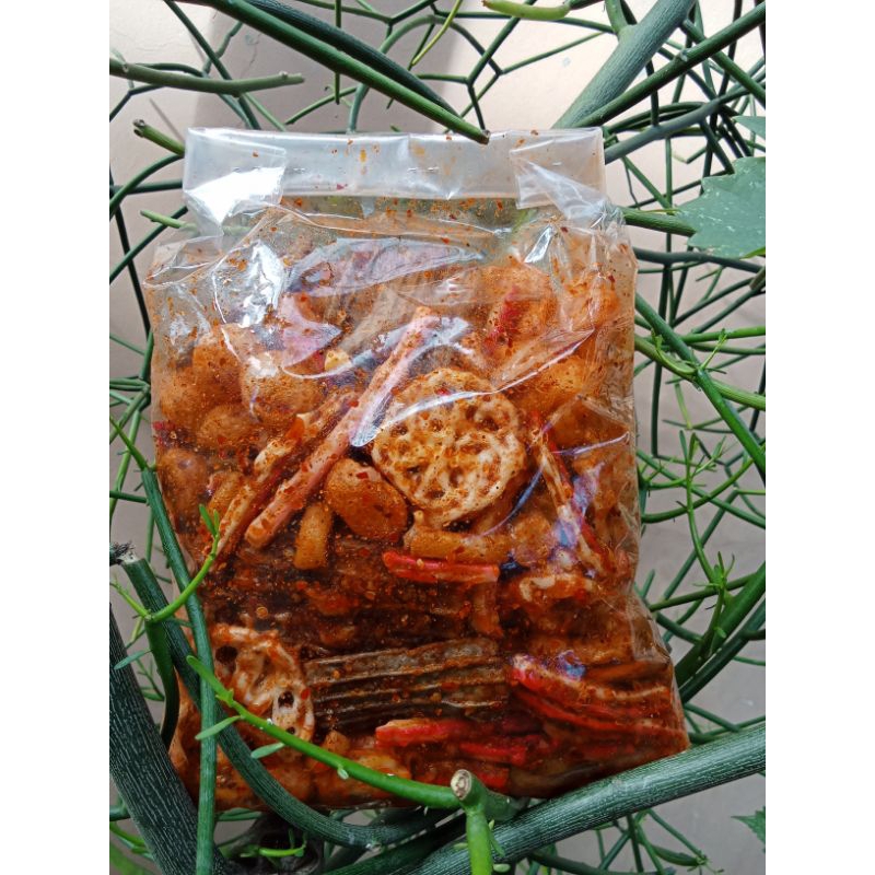 

Kerupuk Seblak Mix/Seblak Campur Daun Jeruk 1kg