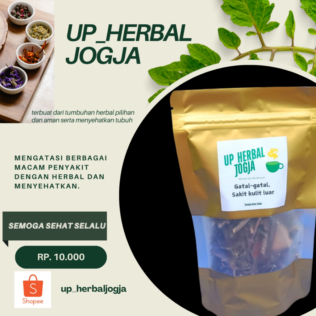 

jamu godok/ pahitan/ jamu herbal mengatasi gatal dan sakit kulit