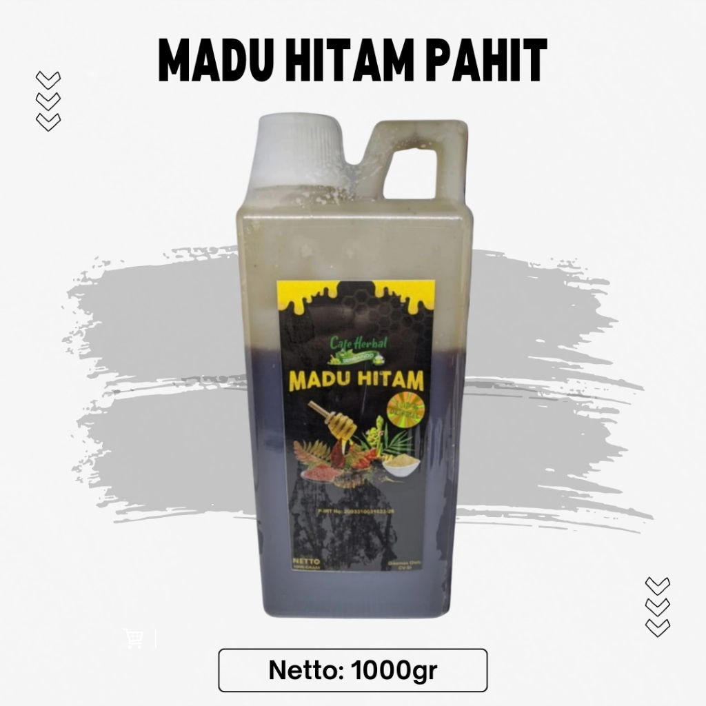 

Madu Hitam Pahit 1000gr Madu Herbal