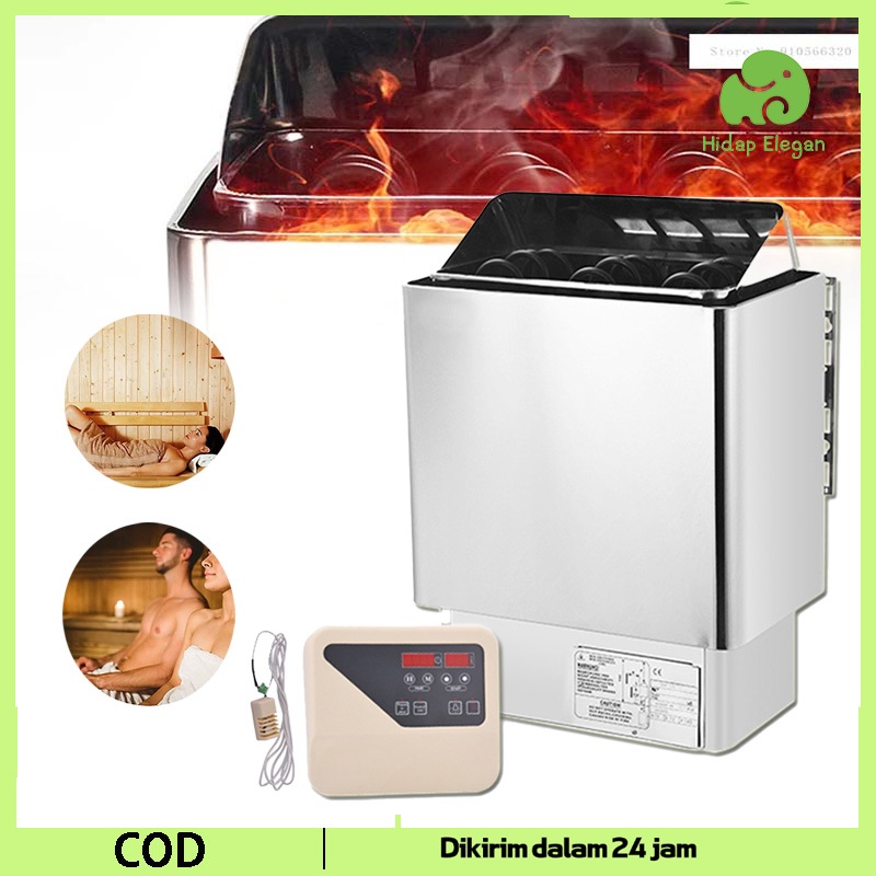 COD 6 Kw Alat Sauna Full Body Sauna Uap Steam Sauna Kompor Sauna Elektrik Sauna Heater 220v - 380v U