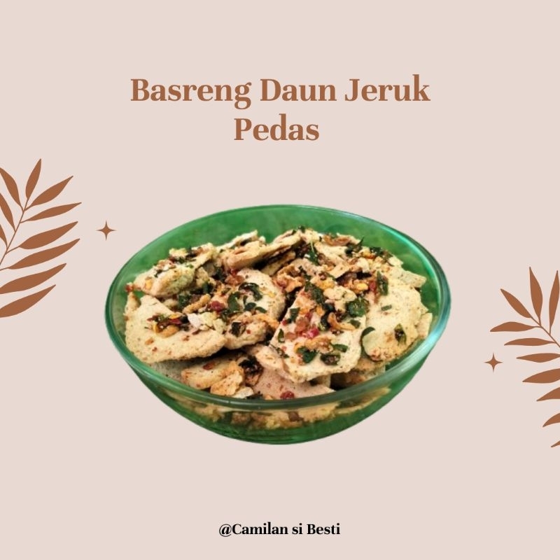 

Basreng Daun Jeruk 250gram