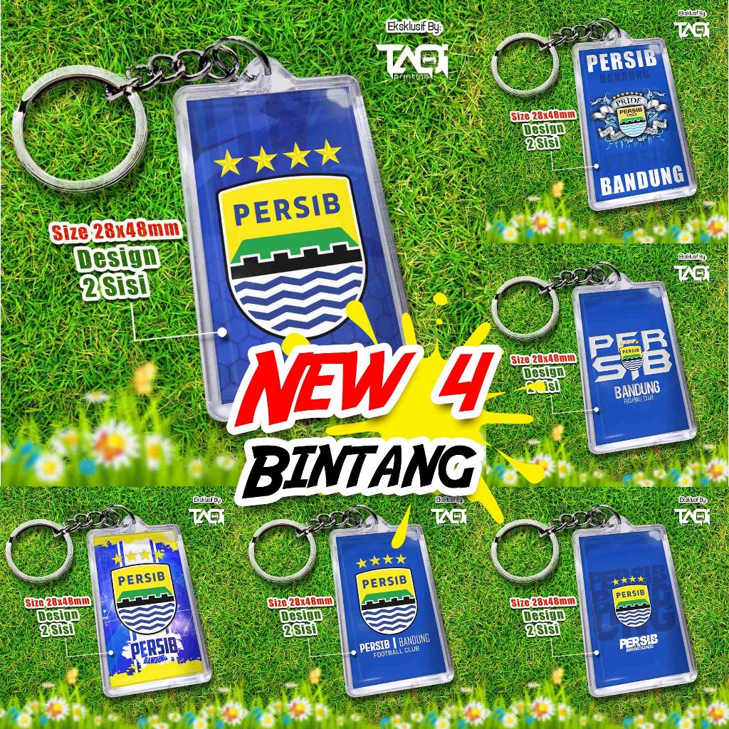Gantungan Kunci Persib Bandung / Keychain Persib Bandung / Keychain Football Club