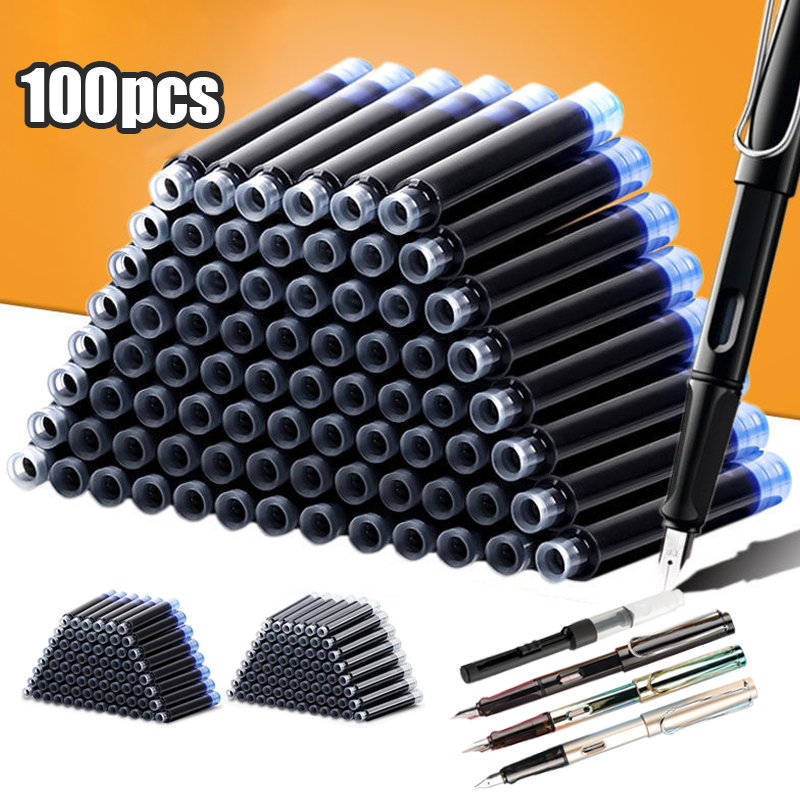 

100pcs Fountain Pen Set Nib Kaligrafi Pena Multi Fungsi Pulpen Alat Tulis