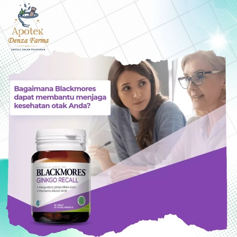 BLACKMORES [GINKGO RECALL]