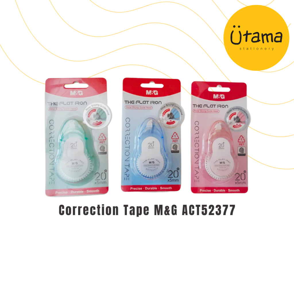 

Correction Tape M&G ACT52377 /TipEx/Stipo/Tip Ex Pita/Koreksi/Penghapus/Tip-Ex/Tipe X Kertas