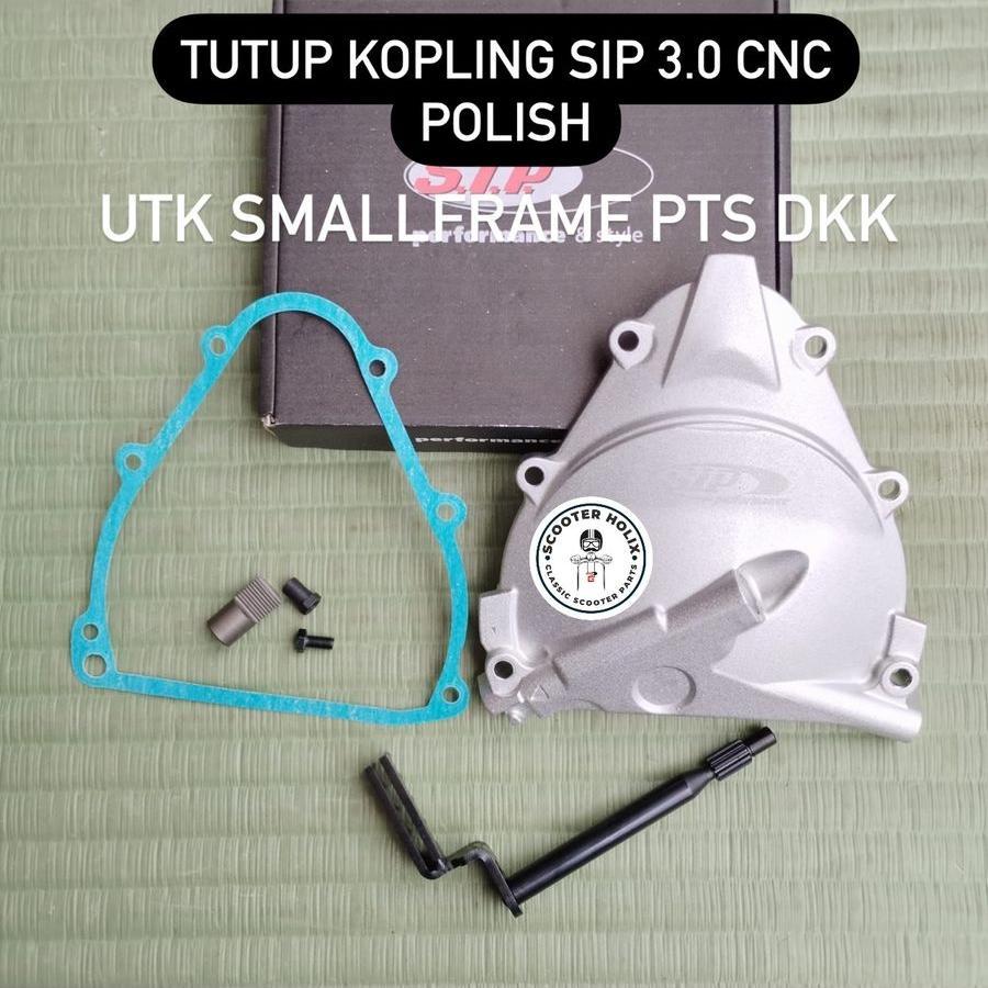 Tutup Kopling SIP Set 3.0 CNC warna polish utk Smallframe PTS dkk