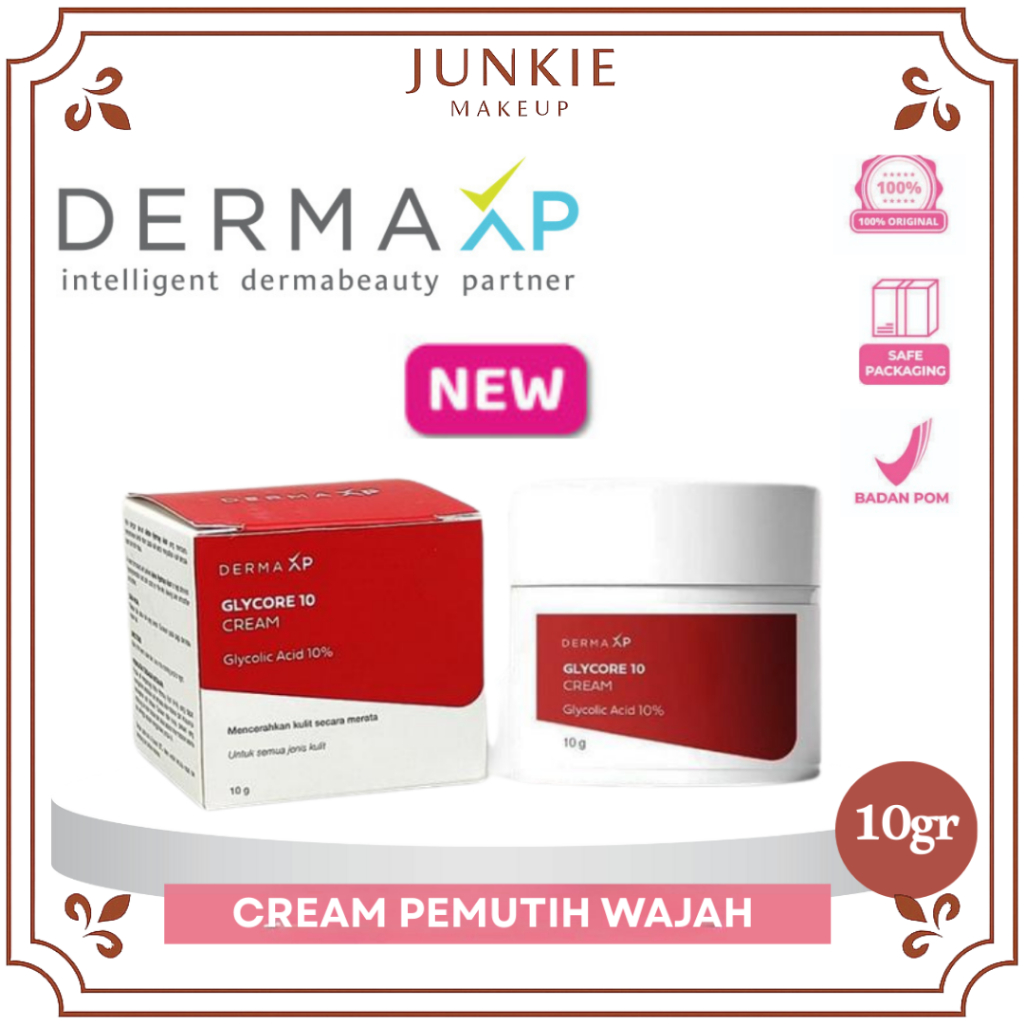 pharmacore Glycore 10 Cream 10 gram |  Cream Whitening | Derma Xp |  𝗝𝗨𝗡𝗞𝗜𝗘 𝗠𝗔𝗞𝗘𝗨𝗣