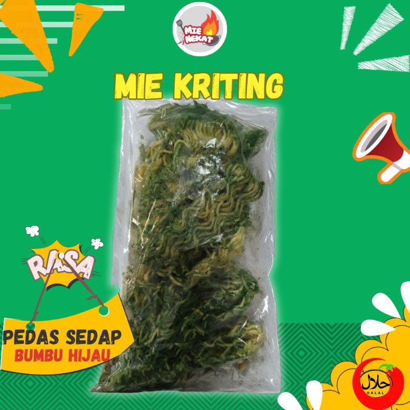 

Mie Kriting bumbu Hijau (Pedas Sedap)