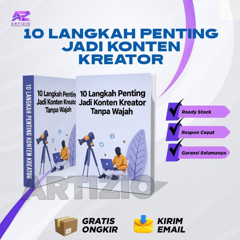 ARTIZIO - Panduan 10 Langkah Penting Jadi Konten Kreator Pemula