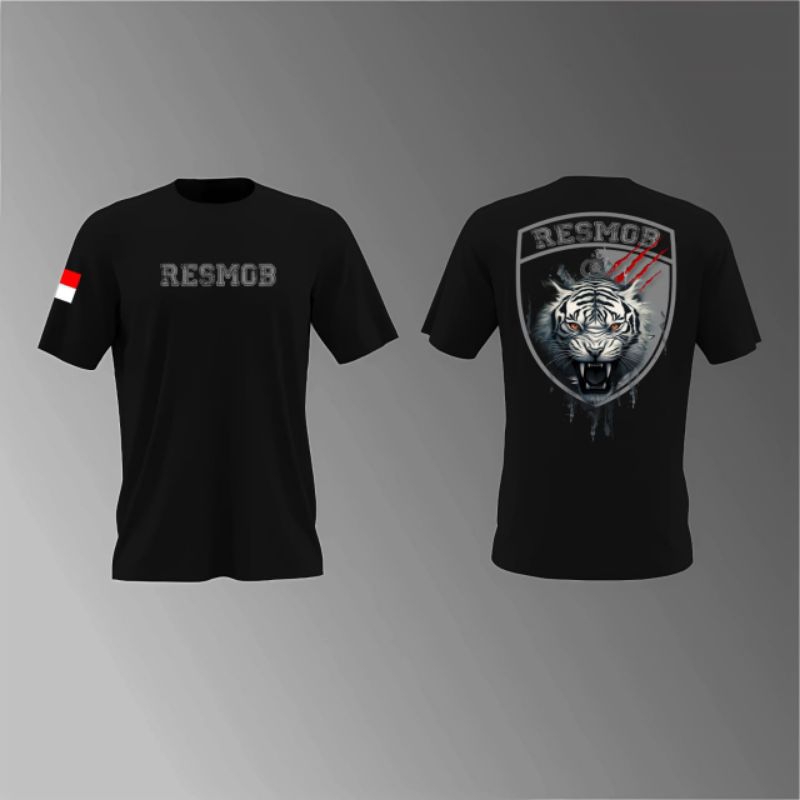 KAOS ATASAN PRIA TACTICAL RESMOB LENGAN PENDEK