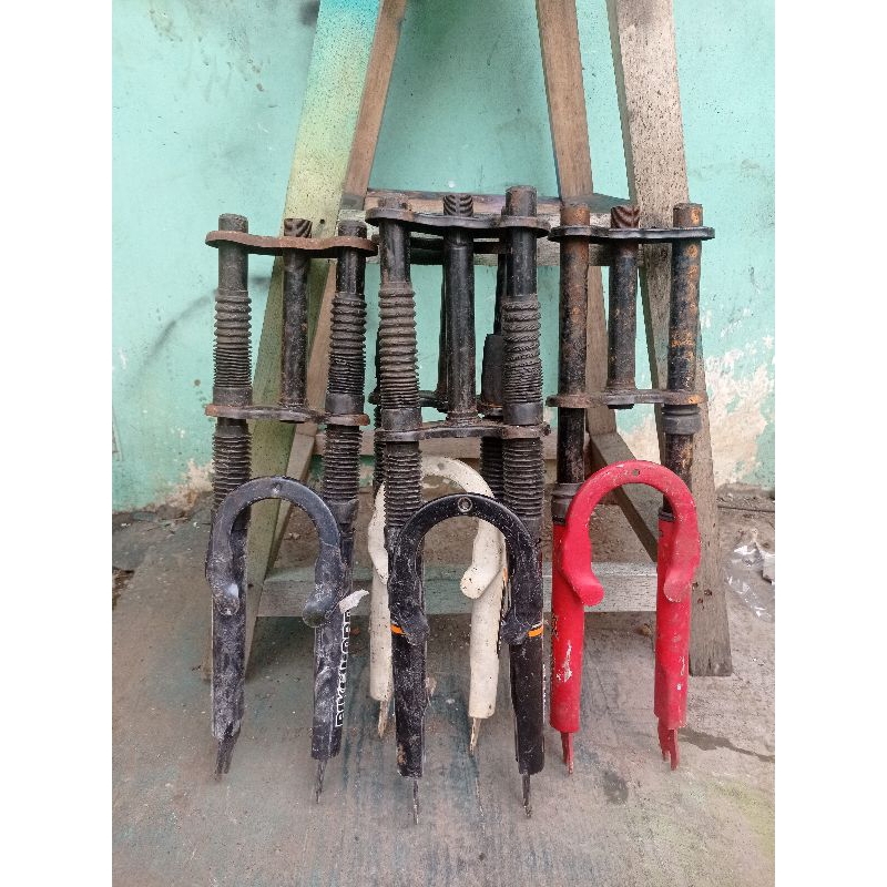 Fork sepeda bmx uk 20 bahan drag Nos