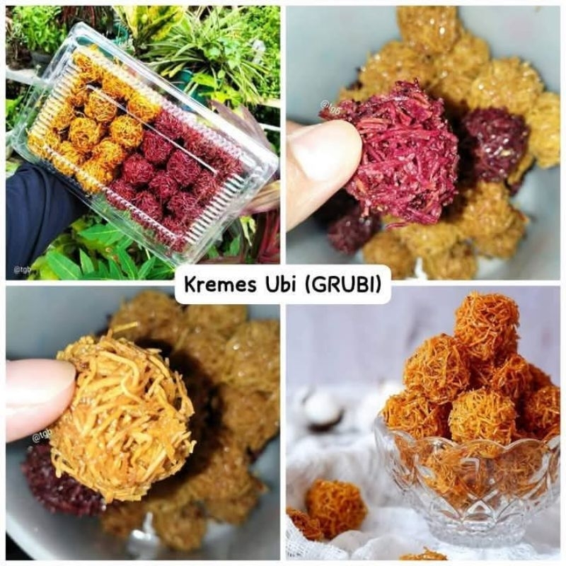 

Kremes Ubi ( Grubi ) Isi 40 pcs