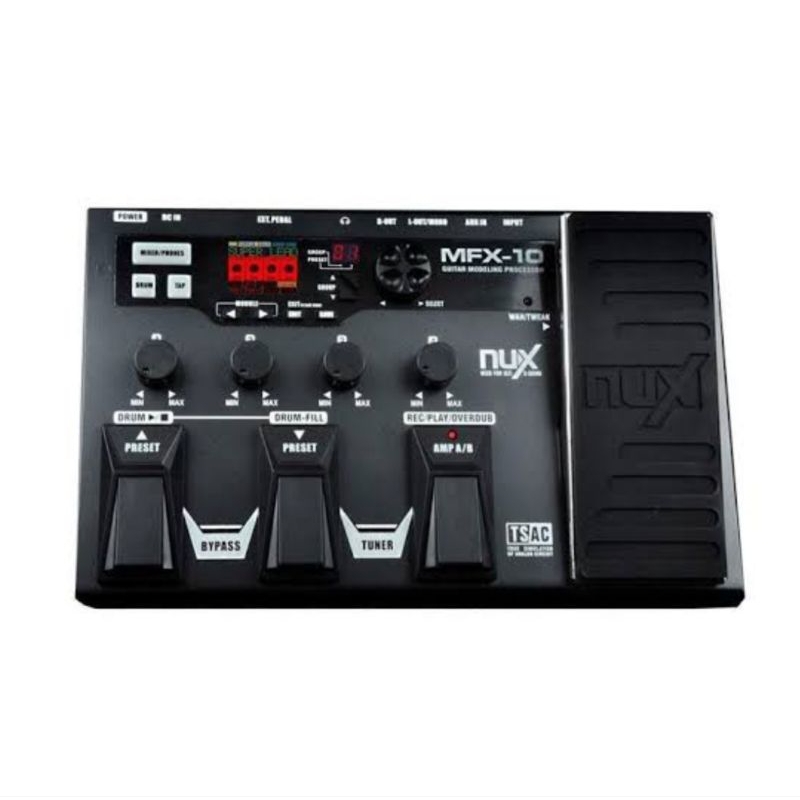 EFEK GITAR NUX MFX 10 EFFECT GUITAR NUX MFX10
