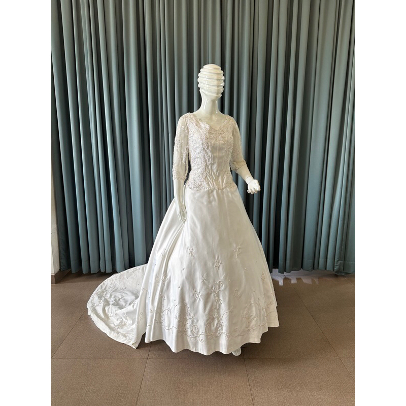 Preloved Gown Wedding Ballgown Dress Gaun Pengantin Bridal Second