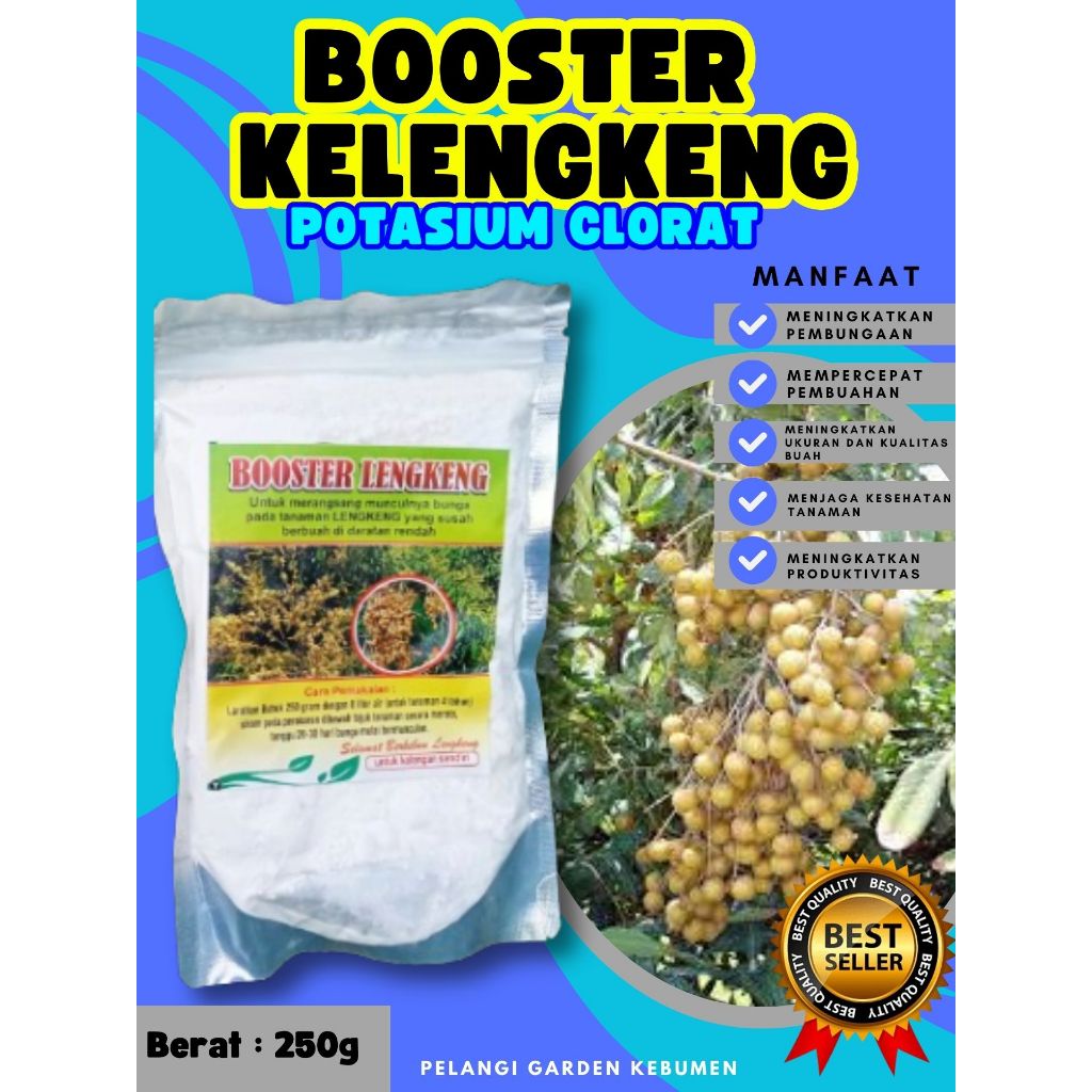 BEST SELLER  Booster Kelengkeng Kclo 3 Murni 250 gram