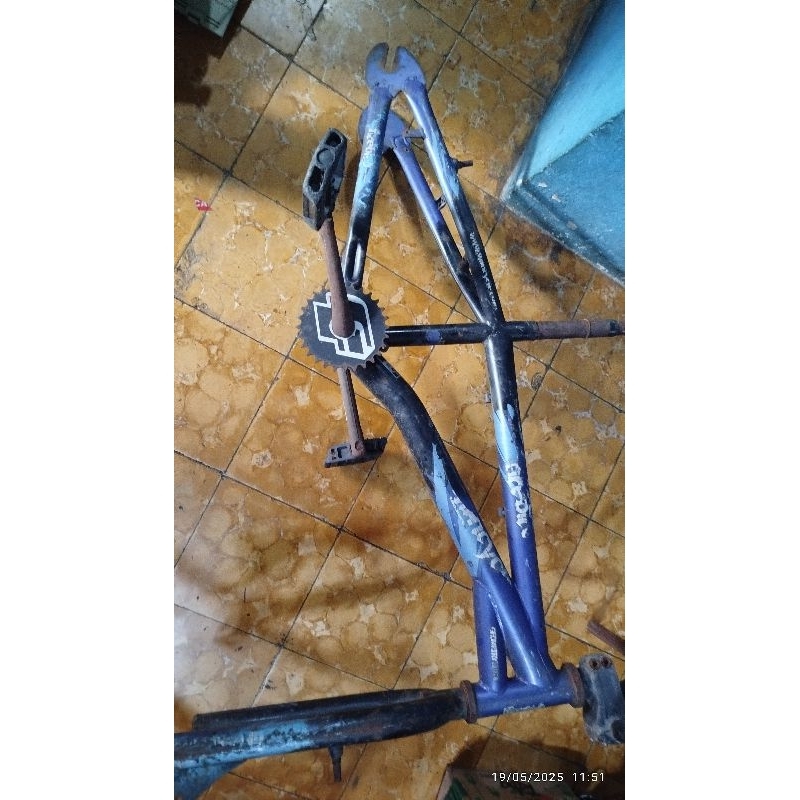 rangka bmx wimcycle firebird 20 inch
