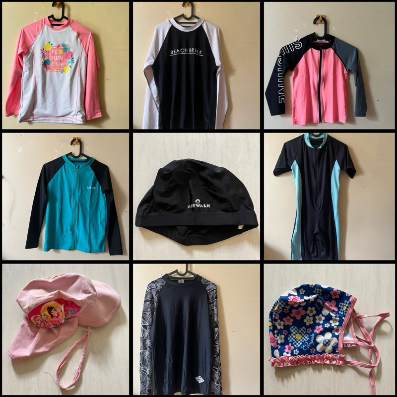 BAJU RENANG ANAK/TOPI RENANG/BAJU RENANG DEWASA SECOND
