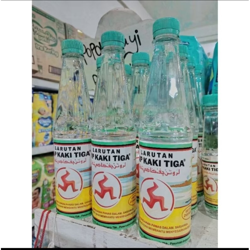 LARUTAN CAP KAKI TIGA KEMASAN 500ML/ LARUTAN PENYEGAR CAP KAKIBTIGA/LARUTAN PENYEGAR