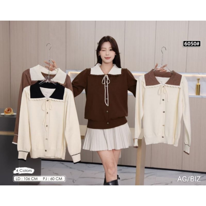Blouse Rajut Wanita Korea Sytle - Atasan Rajut Wanita Import - Atasan Wanita Import - Rajut Import K