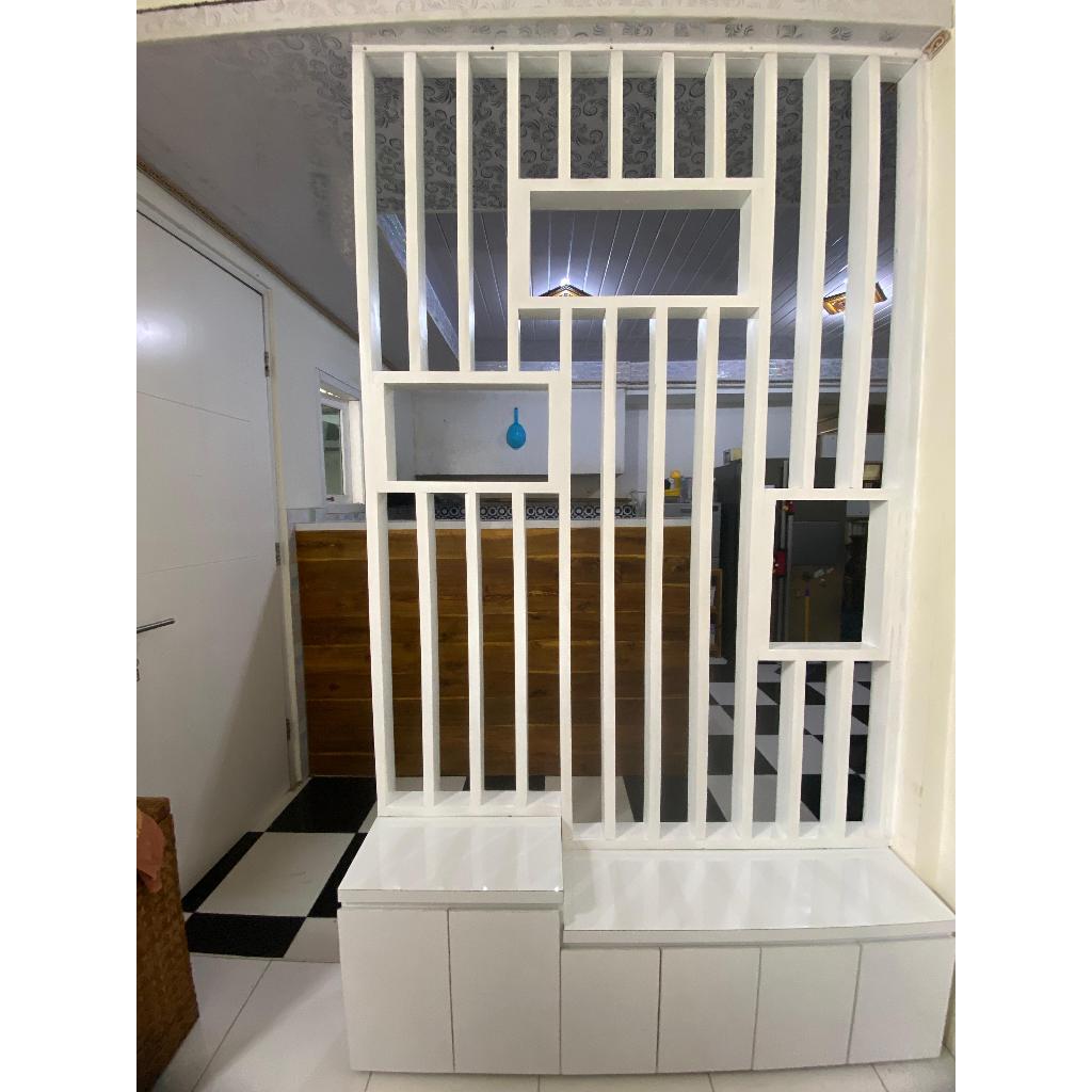 CUSTOM PARTISI RUANGAN/SEKAT RUANGAN/PARTISI VERTIKAL MULTIFUNGSI