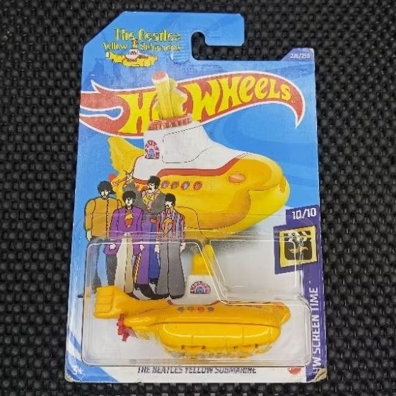 HOTWHEELS THE BEATLES YELLOW SUBMARINE 10/10