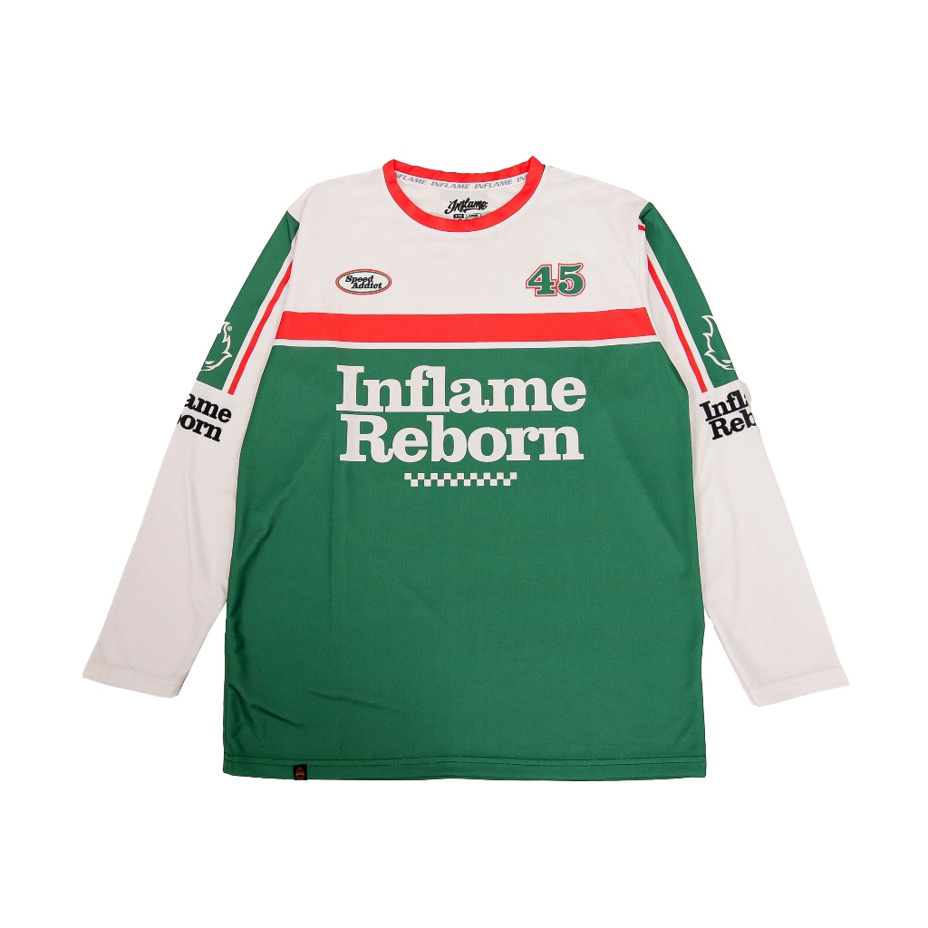 INFLAME REBORN - VIRGINIA - JERSEY PANJANG UNISEKS PRIA DAN WANITA