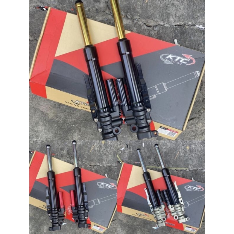 SUSPENSION SHOCKBREAKER DEPAN ORIGINAL KTC RACING MATRIX BEAT SCOOPY VARIO 110 125 150 SHOCK DEPAN K
