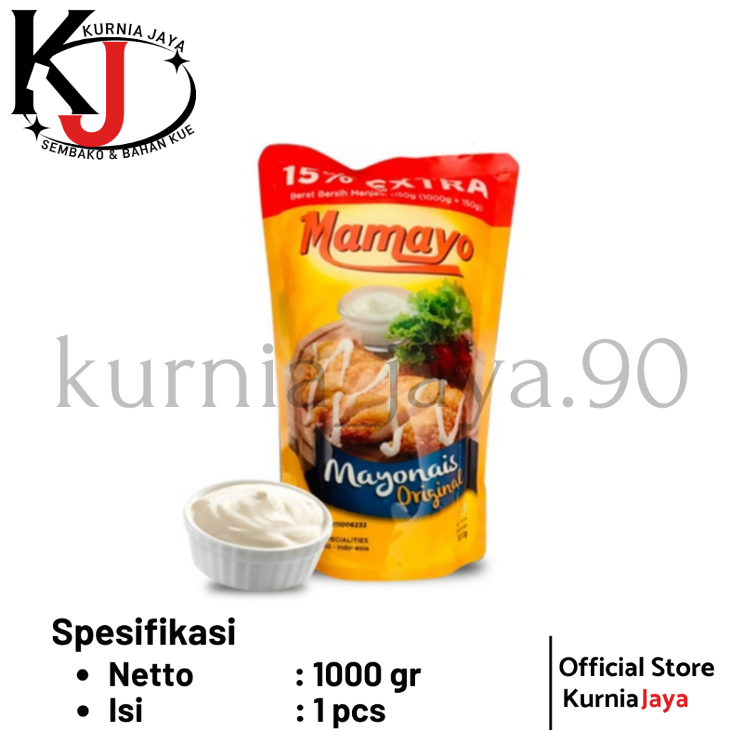 

[ MAMAYO ] Mayonasie Original 1Kg