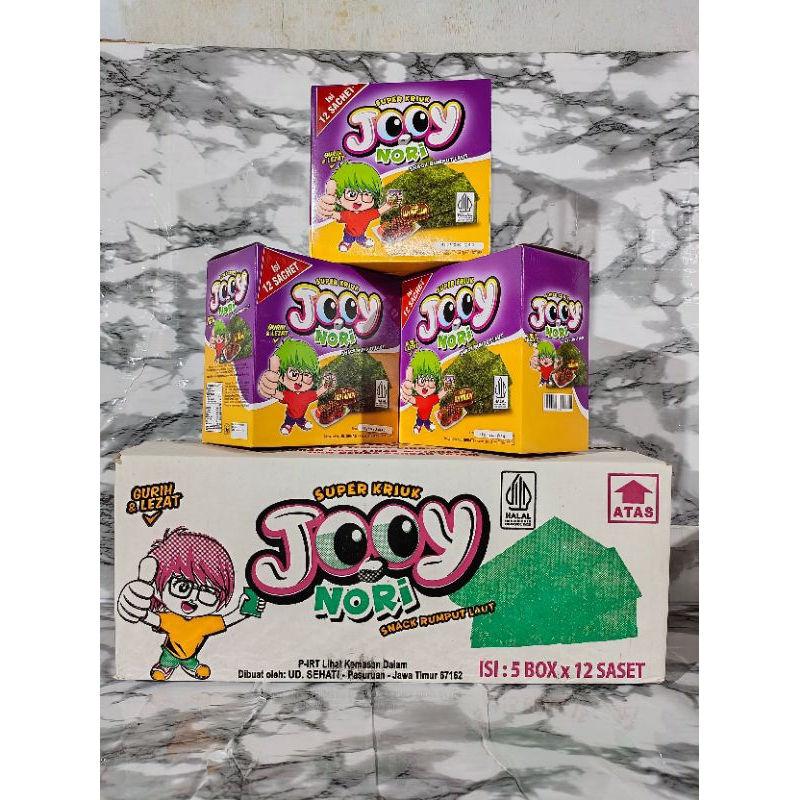 

Jooynori snack rumput laut aneka rasa