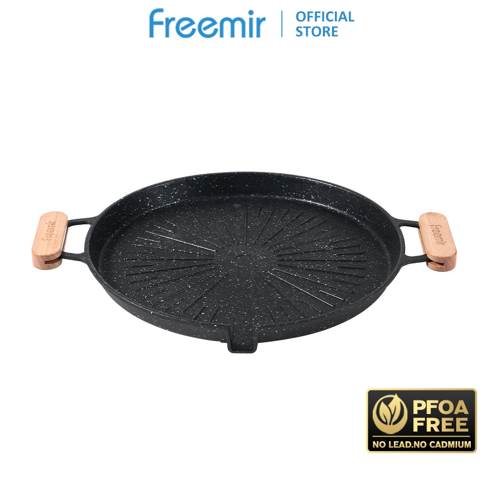 [Official] Baru Freemir Grill Pan Free Capitan Hitam Baking Pan