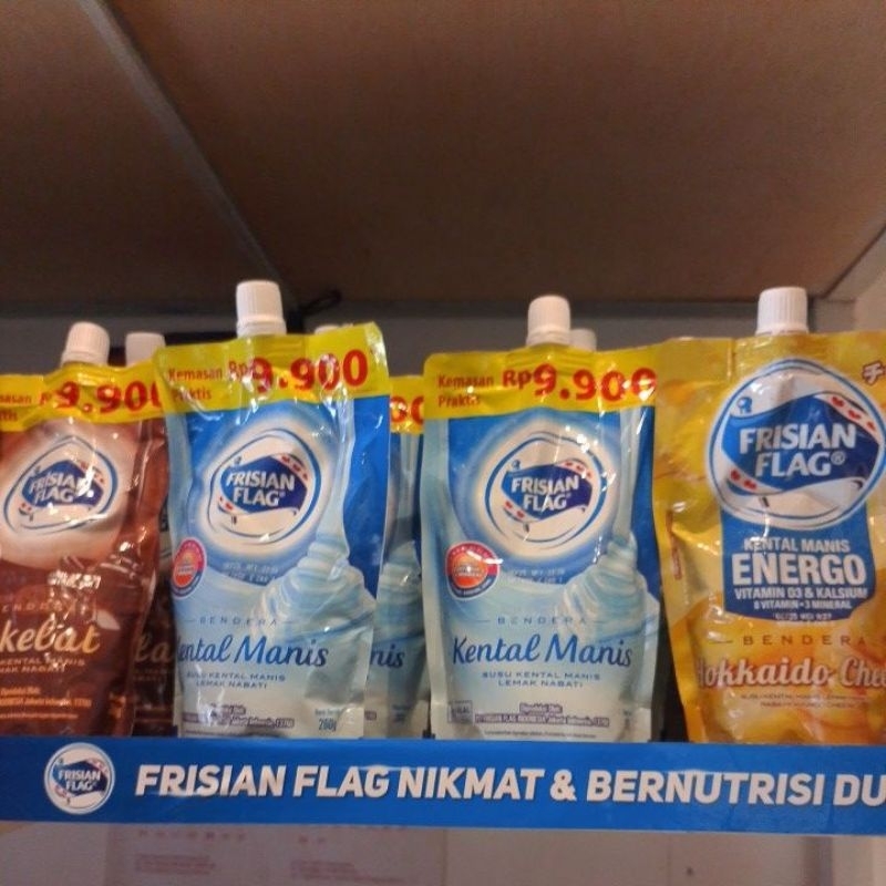 

Bendera kental manis pounch 260gr